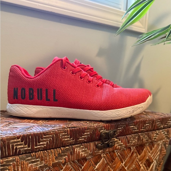 NOBULL  Red Men's Athletic Shoes 10.5 Men’s/ 12 women’s - Picture 1 of 12